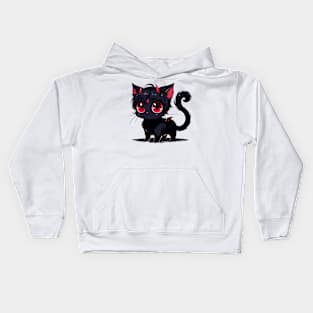 Evil Cute Kitty Kids Hoodie